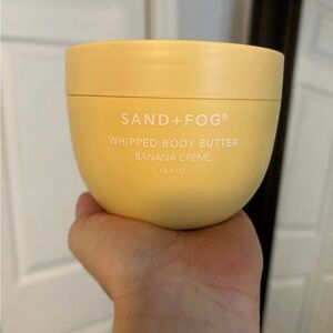 Banana Crème Whipped Body Butter - Sand and Fog